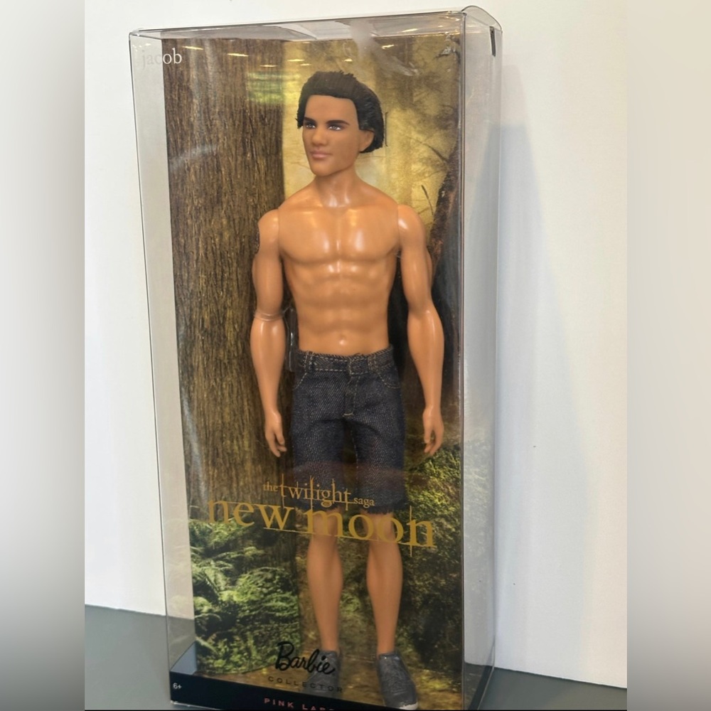 Barbie Pink label Twilight New Moon Jacob.
